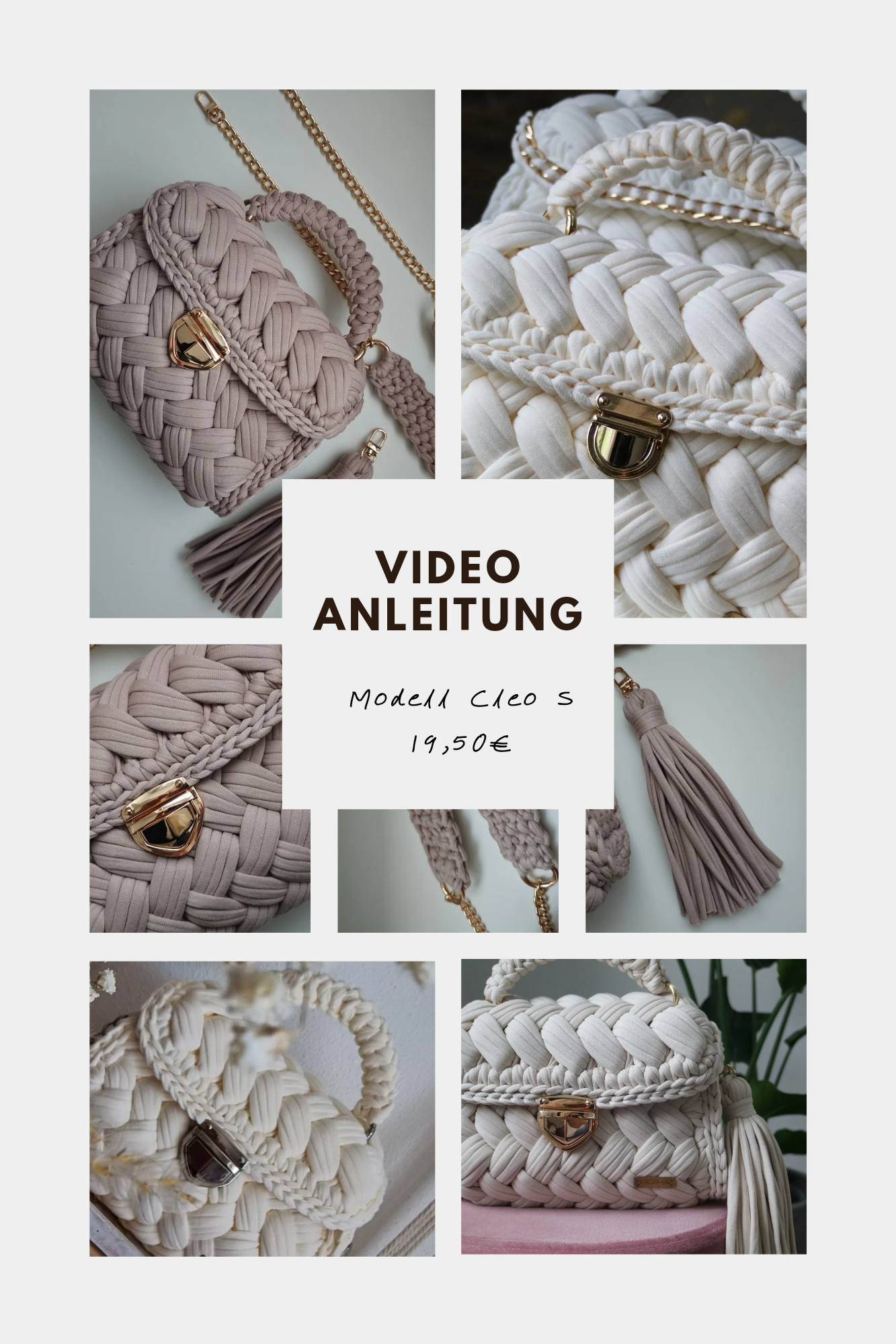 Video-Häkelanleitung Modell Cleo S