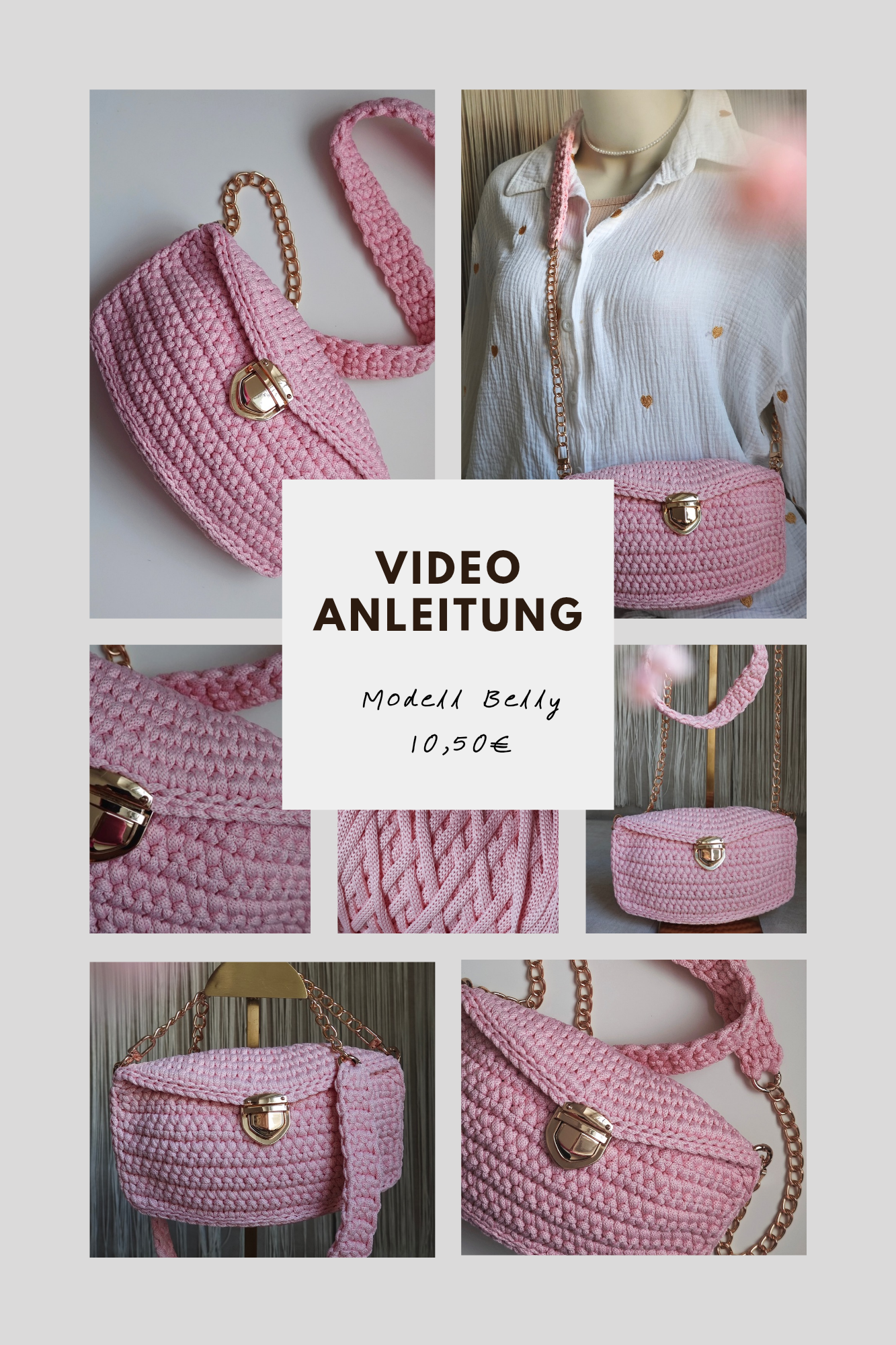 Video-Häkelanleitung Modell Belly