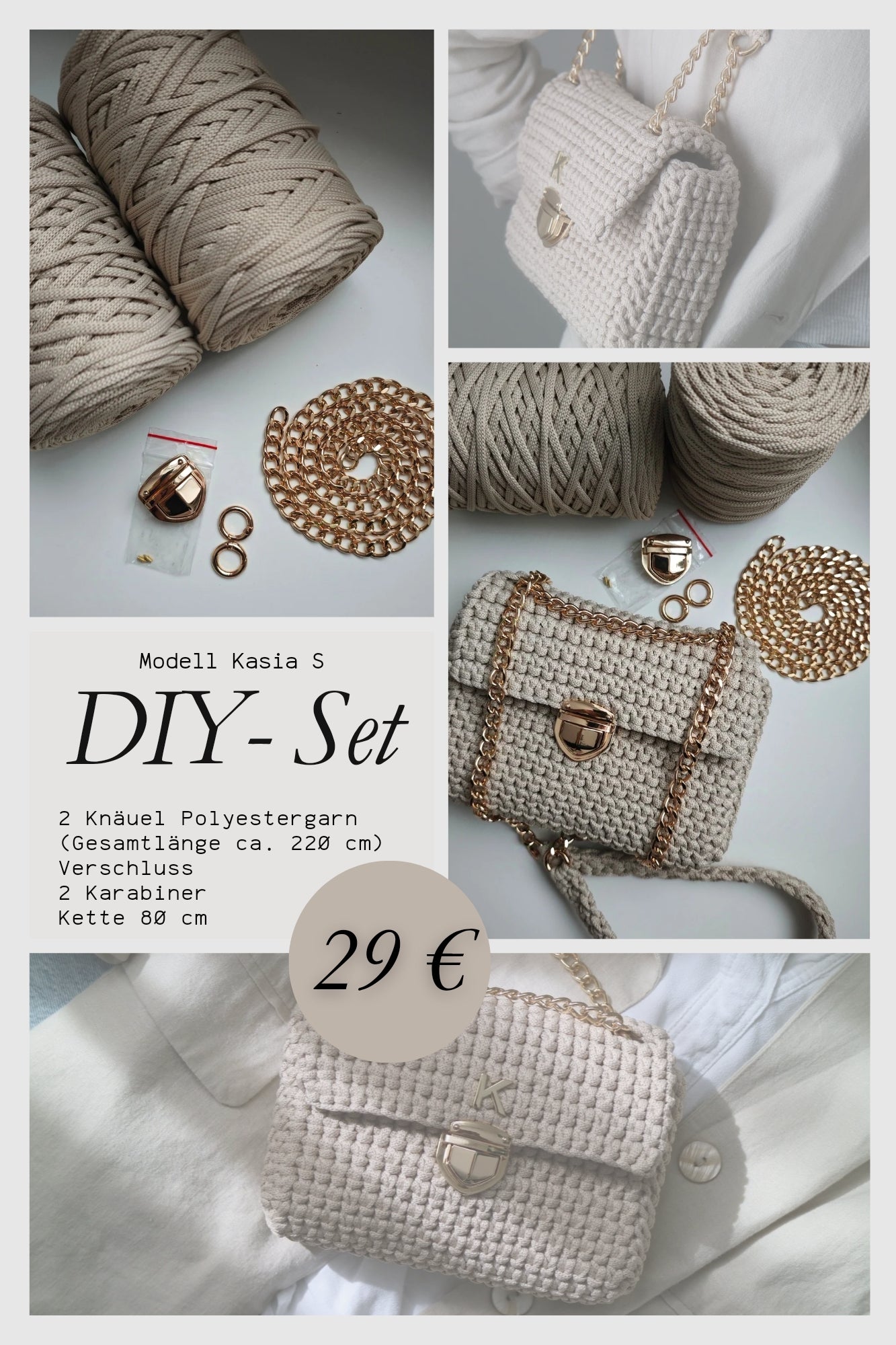 DIY-Set Modell Kasia S - Ivory