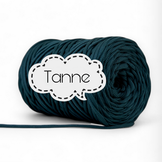 Polyestergarn 5 mm - Tanne