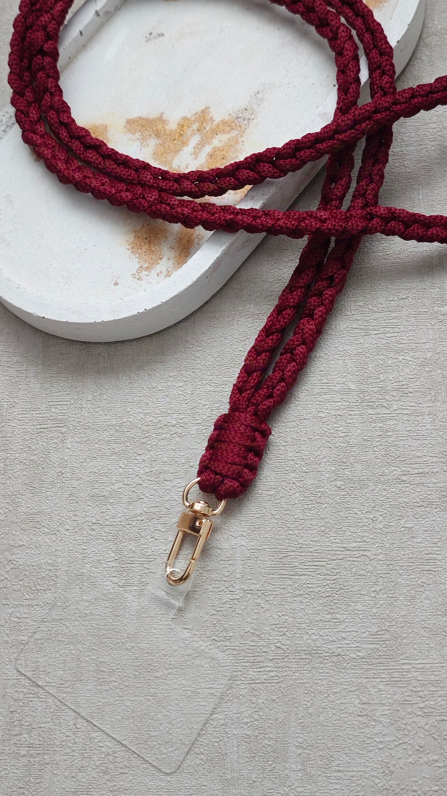 Handykette aus Polyestergarn