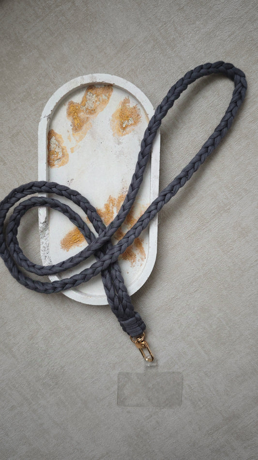 Handykette aus Textilgarn