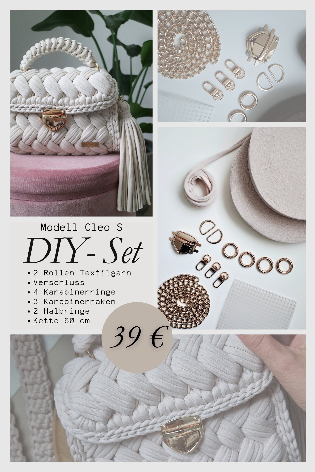 DIY-Set Modell Cleo S - Sand